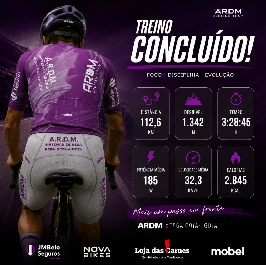 Treino concluído